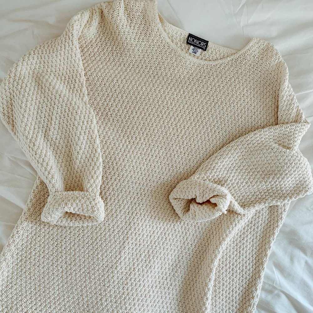 Vintage Cream Sweater